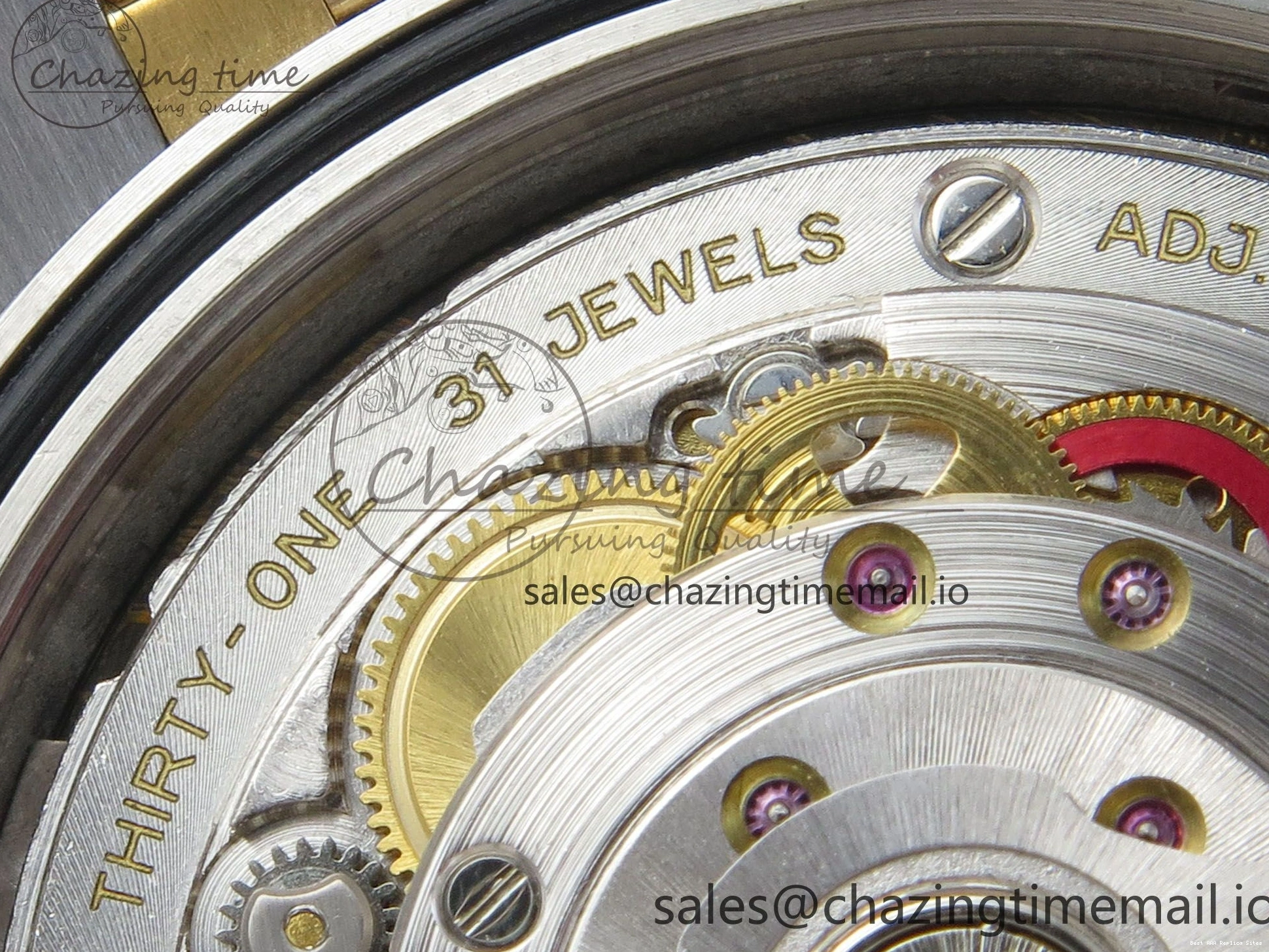 AAA Replica Watches on SS YG Dial DateJust SA Bracelet MOP 1:1 Jubilee Best White Diamond YG 299 Edition 3EF 41mm Chic SS 126333 0106